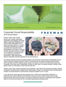 Corporate Social Responsibility Annual Report